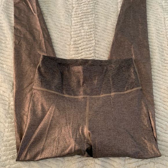 Bundle of 3 kyodan ultra high waist metallic space dye heather jersey leggings - Picture 12 of 16